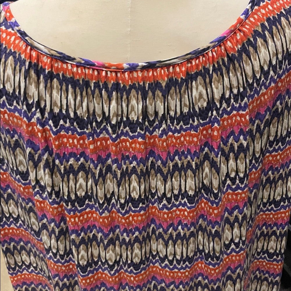 Ruby Rd. Multicolor Abstract Dress - Picture 8 of 10